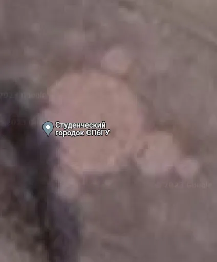 SPBU campus Mandelbrot's set